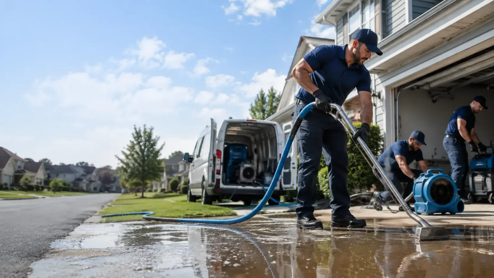 Flood Damage Restoration in Stanwood, MI
